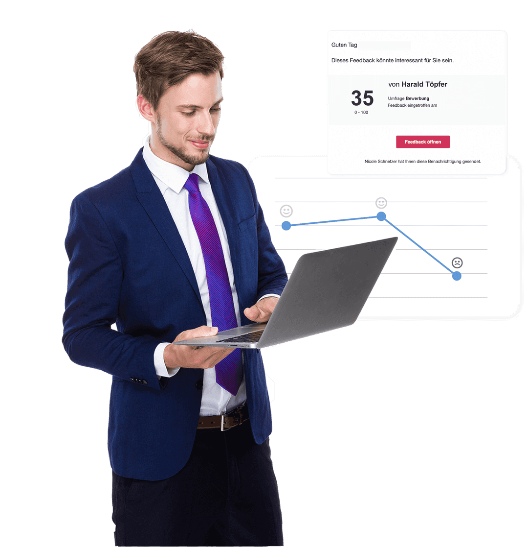 man with laptop